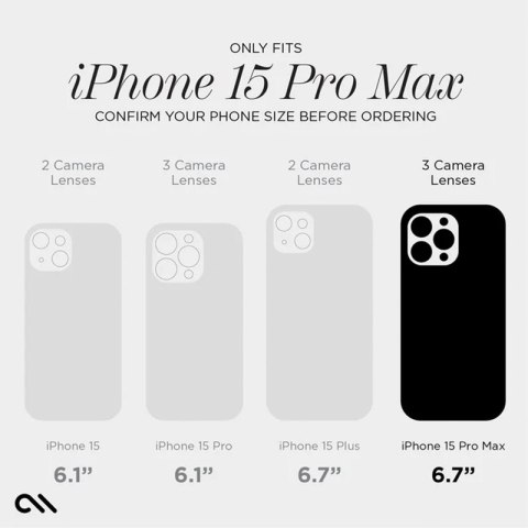 Case-Mate Karat MagSafe - Etui iPhone 15 Pro Max zdobione masą perłową (A Touch of Pearl) Case-Mate Karat MagSafe - Etui iPhone 15 Pro Max zdobione masą perłową (A Touch of Pearl)