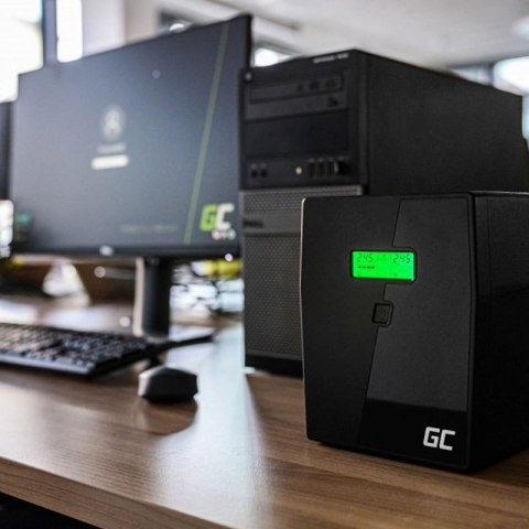 Green Cell - Zasilacz awaryjny UPS 2000VA 1200W Power Proof Green Cell - Zasilacz awaryjny UPS 2000VA 1200W Power Proof