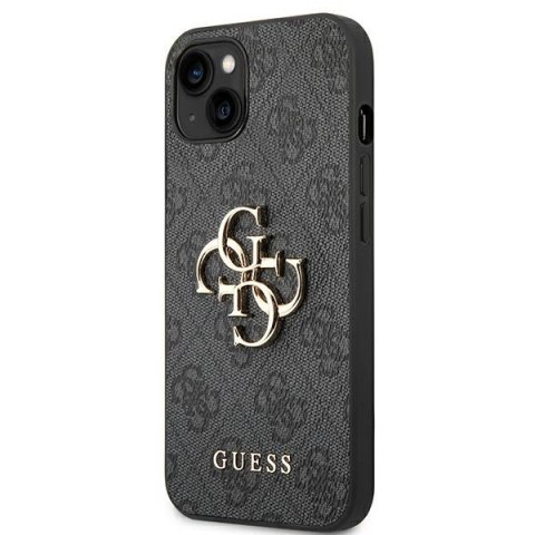 Guess 4G Big Metal Logo - Etui iPhone 14 (szary) Guess 4G Big Metal Logo - Etui iPhone 14 (szary)