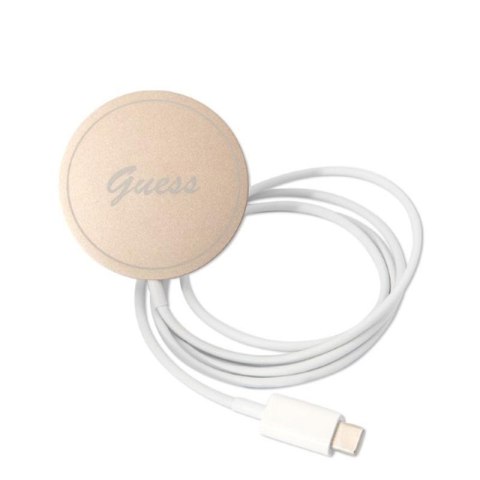 Guess Bundle Pack MagSafe 4G - Zestaw etui + ładowarka MagSafe iPhone 14 Plus (brązowy/złoty) Guess Bundle Pack MagSafe 4G - Zestaw etui + ładowarka MagSafe iPhone 14 Plus (brązowy/złoty)