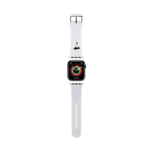 Karl Lagerfeld 3D Rubber Karl Head NFT - Pasek do Apple Watch 42/44/45/49 mm (biały) Karl Lagerfeld 3D Rubber Karl Head NFT - Pasek do Apple Watch 42/44/45/49 mm (biały)