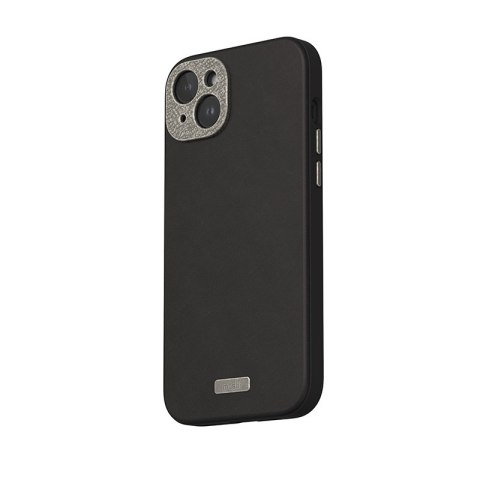 Moshi Napa MagSafe - Skórzane etui iPhone 15 Plus (Midnight Black) Moshi Napa MagSafe - Skórzane etui iPhone 15 Plus (Midnight Black)