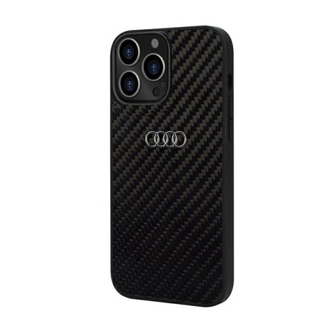 Audi Carbon Fiber - Etui iPhone 13 Pro Max (Czarny) Audi Carbon Fiber - Etui iPhone 13 Pro Max (Czarny)