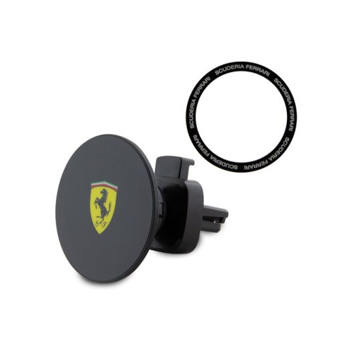 Ferrari MagSafe Printed Shield - Magnetyczny uchwyt samochodowy (czarny) Ferrari MagSafe Printed Shield - Magnetyczny uchwyt samochodowy (czarny)