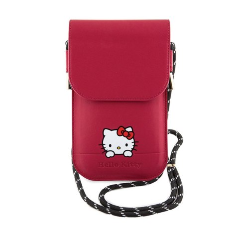 Hello Kitty Leather Daydreaming Cord - Torebka crossbody na telefon (różowy) Hello Kitty Leather Daydreaming Cord - Torebka crossbody na telefon (różowy)