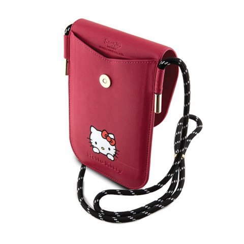Hello Kitty Leather Daydreaming Cord - Torebka crossbody na telefon (różowy) Hello Kitty Leather Daydreaming Cord - Torebka crossbody na telefon (różowy)