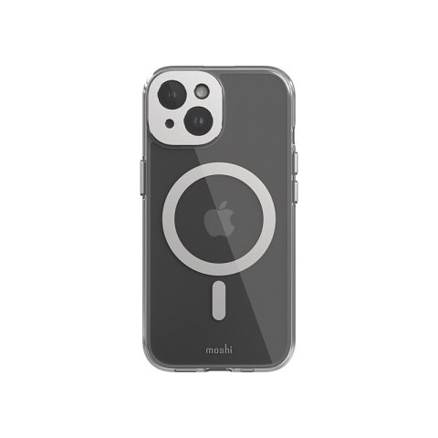 Moshi iGlaze MagSafe - Etui iPhone 15 (Luna Silver) Moshi iGlaze MagSafe - Etui iPhone 15 (Luna Silver)