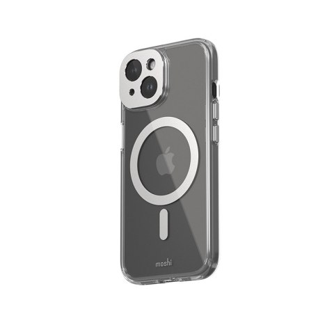 Moshi iGlaze MagSafe - Etui iPhone 15 (Luna Silver) Moshi iGlaze MagSafe - Etui iPhone 15 (Luna Silver)