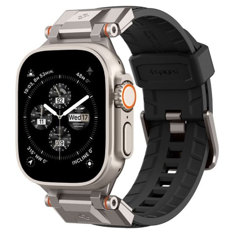 Spigen DuraPro Armor - Pasek do Apple Watch 42/44/45/49 mm (czarny) Spigen DuraPro Armor - Pasek do Apple Watch 42/44/45/49 mm (czarny)