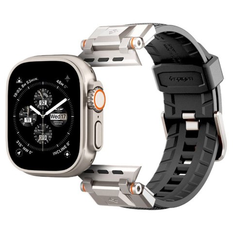 Spigen DuraPro Armor - Pasek do Apple Watch 42/44/45/49 mm (czarny) Spigen DuraPro Armor - Pasek do Apple Watch 42/44/45/49 mm (czarny)
