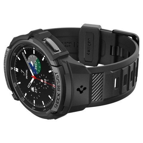 Spigen Rugged Armor Pro - Pasek + etui do Samsung Galaxy Watch 6 Classic 47 mm (Czarny) Spigen Rugged Armor Pro - Pasek + etui do Samsung Galaxy Watch 6 Classic 47 mm (Czarny)