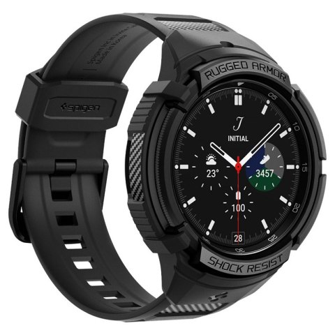 Spigen Rugged Armor Pro - Pasek + etui do Samsung Galaxy Watch 6 Classic 47 mm (Czarny) Spigen Rugged Armor Pro - Pasek + etui do Samsung Galaxy Watch 6 Classic 47 mm (Czarny)