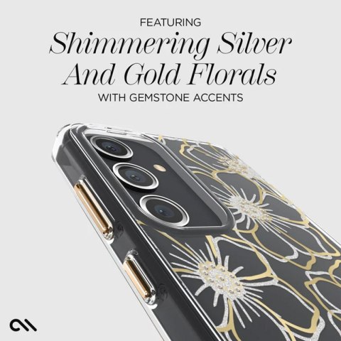 Case-Mate Floral Gems - Etui Samsung Galaxy S24 (Gold) Case-Mate Floral Gems - Etui Samsung Galaxy S24 (Gold)
