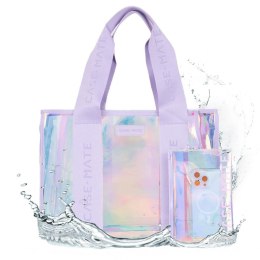 Case-Mate Large Travel Tote Bag - Wodoodporna torba na ramię z etui na telefon (Soap Bubble)