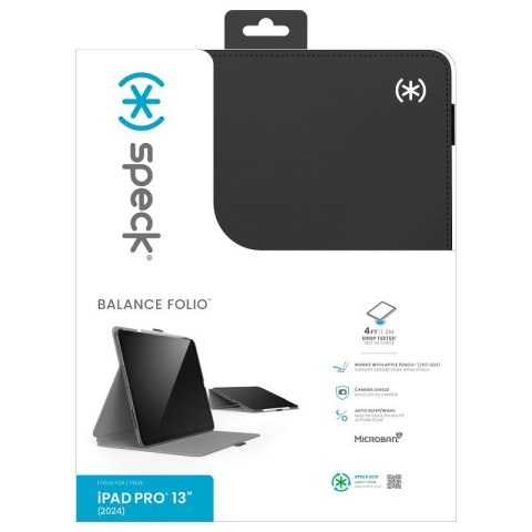 Speck Balance Folio - Etui iPad Pro 13" M4 (2024) (Black) Speck Balance Folio - Etui iPad Pro 13" M4 (2024) (Black)