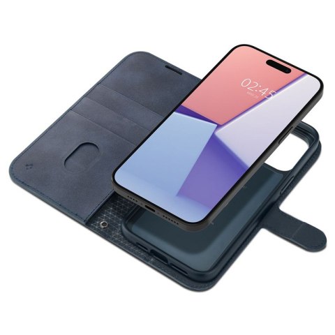 Spigen Wallet S Pro - Etui do iPhone 15 Pro (Navy) Spigen Wallet S Pro - Etui do iPhone 15 Pro (Navy)
