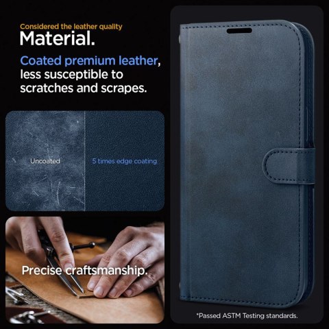Spigen Wallet S Pro - Etui do iPhone 15 Pro (Navy) Spigen Wallet S Pro - Etui do iPhone 15 Pro (Navy)