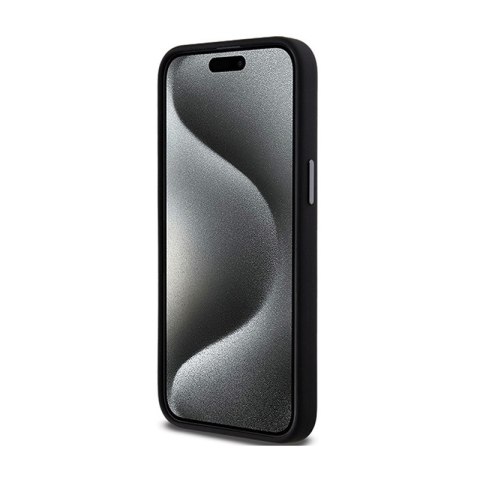 DKNY Liquid Silicone Metal Logo - Etui iPhone 15 Pro Max (czarny) DKNY Liquid Silicone Metal Logo - Etui iPhone 15 Pro Max (czarny)