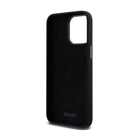DKNY Liquid Silicone Metal Logo - Etui iPhone 15 Pro Max (czarny) DKNY Liquid Silicone Metal Logo - Etui iPhone 15 Pro Max (czarny)