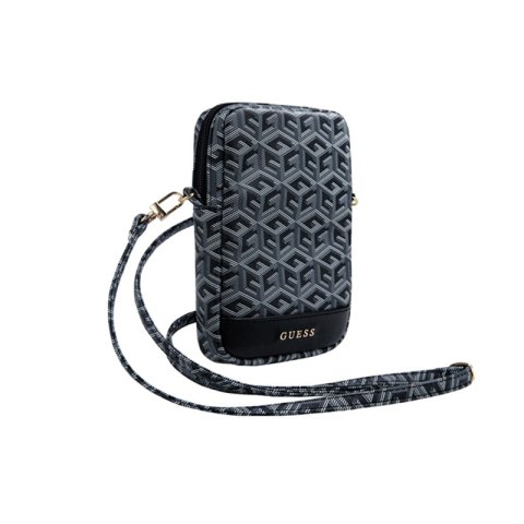 Guess Zip GCube Bottom Stripe - Torebka na telefon (czarny) Guess Zip GCube Bottom Stripe - Torebka na telefon (czarny)