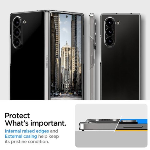 Spigen Airskin - Etui do Samsung Galaxy Z Fold 6 (Crystal Clear) Spigen Airskin - Etui do Samsung Galaxy Z Fold 6 (Crystal Clear)