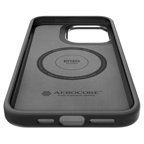 Spigen Enzo Aramid Mag MagSafe - Etui iPhone 15 Pro Max (Czarny) Spigen Enzo Aramid Mag MagSafe - Etui iPhone 15 Pro Max (Czarny)