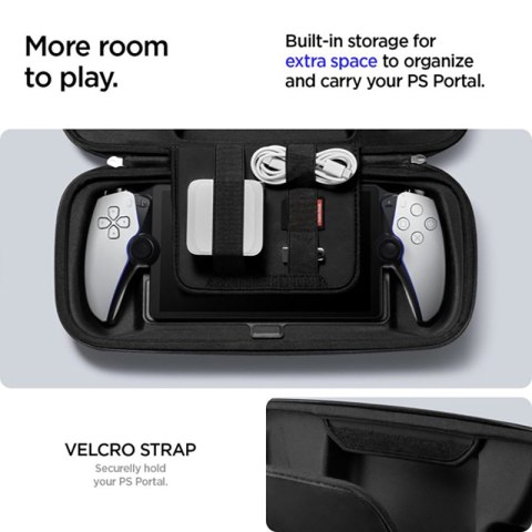 Spigen Rugged Armor Pro - Etui do Sony PlayStation Portal (czarny) Spigen Rugged Armor Pro - Etui do Sony PlayStation Portal (czarny)