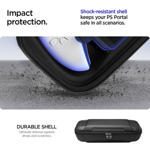 Spigen Rugged Armor Pro - Etui do Sony PlayStation Portal (czarny) Spigen Rugged Armor Pro - Etui do Sony PlayStation Portal (czarny)