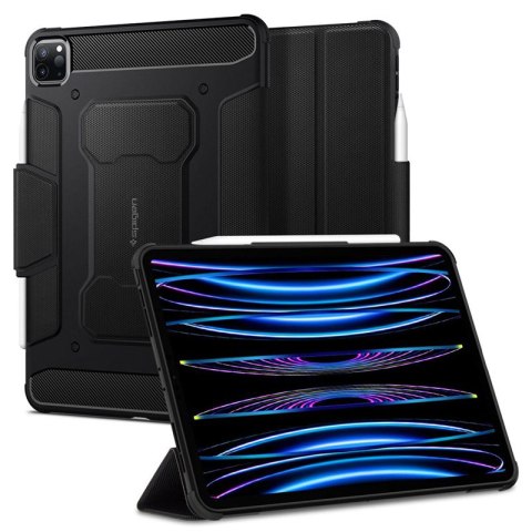 Spigen Rugged Armor Pro - Etui do iPad Pro 11" (2022-2020) (Czarny)