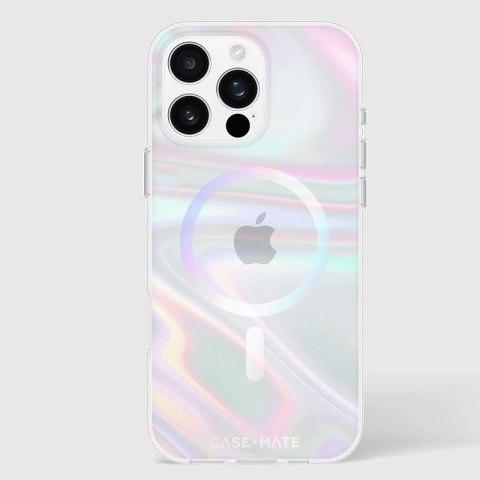 Case-Mate Soap Bubble MagSafe - Etui iPhone 16 Pro Max (Iridescent) Case-Mate Soap Bubble MagSafe - Etui iPhone 16 Pro Max (Iridescent)