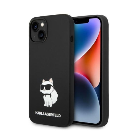 Karl Lagerfeld Silicone NFT Choupette - Etui iPhone 14 Plus (czarny) Karl Lagerfeld Silicone NFT Choupette - Etui iPhone 14 Plus (czarny)