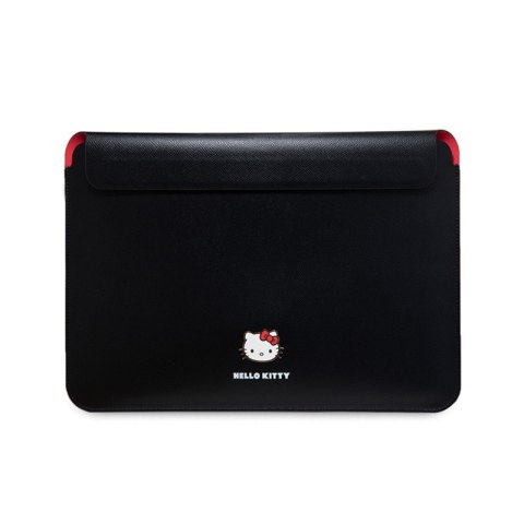 Hello Kitty PU Metal Logo Sleeve - Etui na notebooka 13" / 14" (czarny) Hello Kitty PU Metal Logo Sleeve - Etui na notebooka 13" / 14" (czarny)