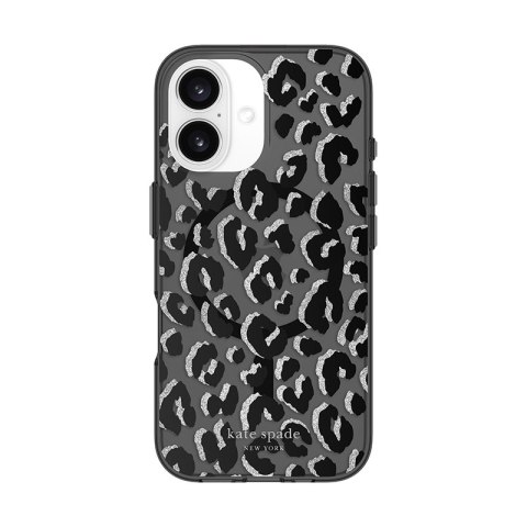 Kate Spade New York Protective MagSafe - Etui iPhone 16 (City Leopard) Kate Spade New York Protective MagSafe - Etui iPhone 16 (City Leopard)