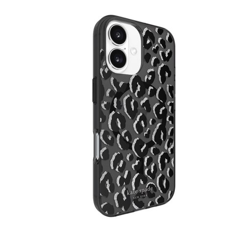 Kate Spade New York Protective MagSafe - Etui iPhone 16 (City Leopard) Kate Spade New York Protective MagSafe - Etui iPhone 16 (City Leopard)