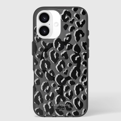 Kate Spade New York Protective MagSafe - Etui iPhone 16 (City Leopard) Kate Spade New York Protective MagSafe - Etui iPhone 16 (City Leopard)