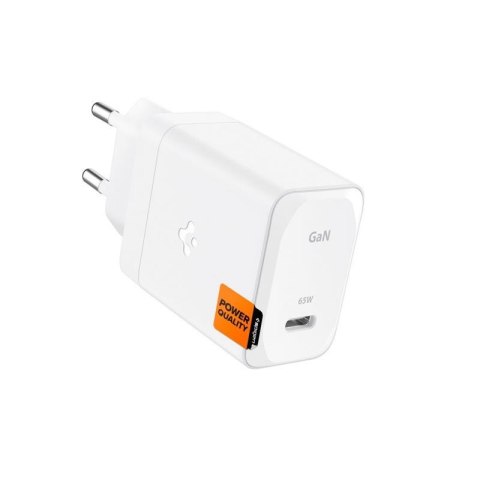 Spigen ArcStation Pro GaN-651 - Ładowarka sieciowa USB-C PD 3.0 PPS 65W + kabel USB-C (Biały) Spigen ArcStation Pro GaN-651 - Ładowarka sieciowa USB-C PD 3.0 PPS 65W + kabel USB-C (Biały)