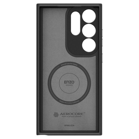 Spigen Enzo Aramid - Etui Samsung Galaxy S24 Ultra (Czarny) Spigen Enzo Aramid - Etui Samsung Galaxy S24 Ultra (Czarny)