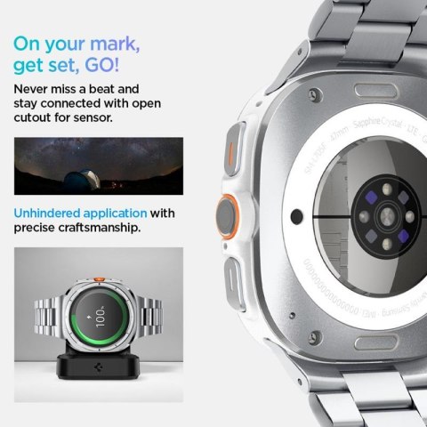 Spigen Modern Fit Band - Bransoleta do Samsung Galaxy Watch Ultra 47 mm (Srebrny) Spigen Modern Fit Band - Bransoleta do Samsung Galaxy Watch Ultra 47 mm (Srebrny)
