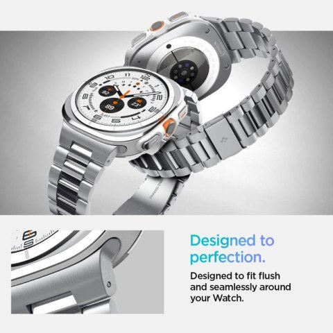 Spigen Modern Fit Band - Bransoleta do Samsung Galaxy Watch Ultra 47 mm (Srebrny) Spigen Modern Fit Band - Bransoleta do Samsung Galaxy Watch Ultra 47 mm (Srebrny)