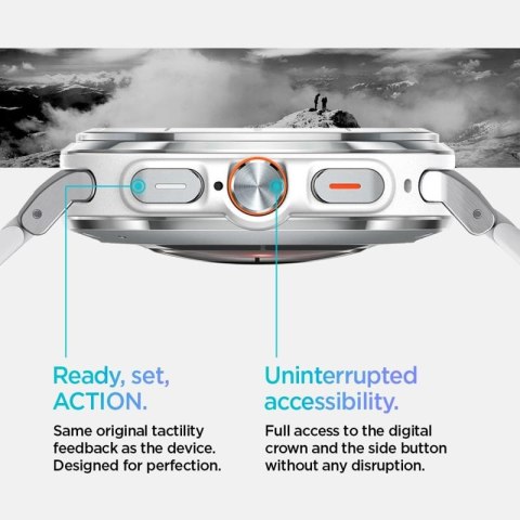 Spigen Modern Fit Band - Bransoleta do Samsung Galaxy Watch Ultra 47 mm (Srebrny) Spigen Modern Fit Band - Bransoleta do Samsung Galaxy Watch Ultra 47 mm (Srebrny)