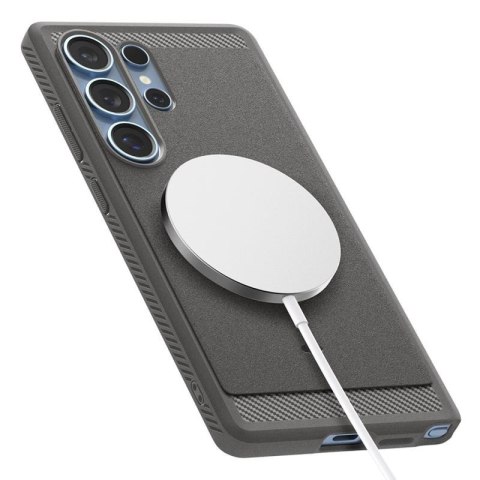 Spigen Rugged Armor Mag MagSafe - Etui do Samsung Galaxy S25 Ultra (Marble Grey) Spigen Rugged Armor Mag MagSafe - Etui do Samsung Galaxy S25 Ultra (Marble Grey)