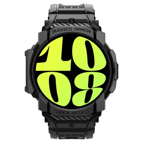 Spigen Rugged Armor Pro - Pasek + etui do Samsung Galaxy Watch 7 44 mm (Matte Black) Spigen Rugged Armor Pro - Pasek + etui do Samsung Galaxy Watch 7 44 mm (Matte Black)