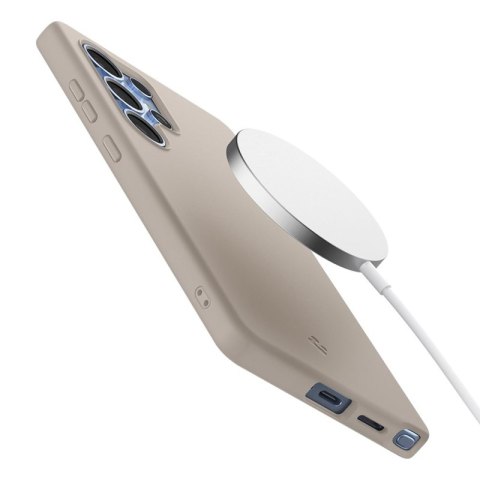 Spigen Silicone Fit Mag MagSafe - Etui do Samsung Galaxy S25 Ultra (Natural Titanium) Spigen Silicone Fit Mag MagSafe - Etui do Samsung Galaxy S25 Ultra (Natural Titanium)