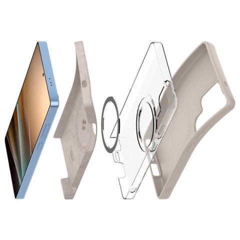 Spigen Silicone Fit Mag MagSafe - Etui do Samsung Galaxy S25 Ultra (Natural Titanium) Spigen Silicone Fit Mag MagSafe - Etui do Samsung Galaxy S25 Ultra (Natural Titanium)
