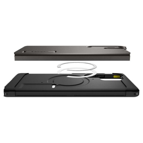 Spigen Tough Armor MagSafe - Etui do Samsung Galaxy S25 Ultra (Gunmetal) Spigen Tough Armor MagSafe - Etui do Samsung Galaxy S25 Ultra (Gunmetal)