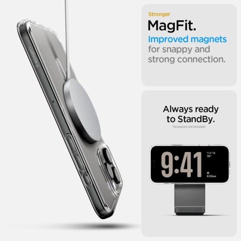 Spigen Ultra Hybrid T Mag MagSafe - Etui do iPhone 16 Pro Max (Biały) Spigen Ultra Hybrid T Mag MagSafe - Etui do iPhone 16 Pro Max (Biały)