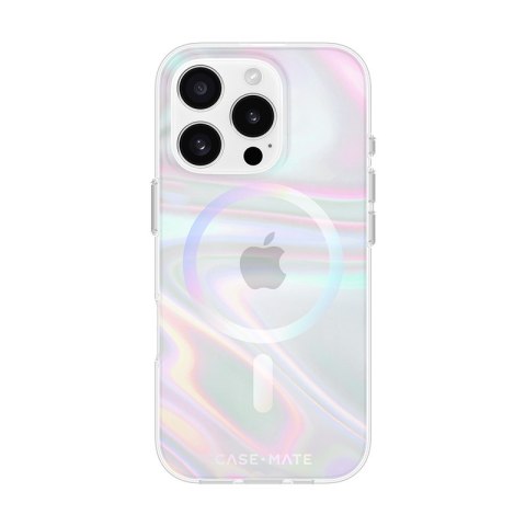 Case-Mate Soap Bubble MagSafe - Etui iPhone 16 Pro (Iridescent) Case-Mate Soap Bubble MagSafe - Etui iPhone 16 Pro (Iridescent)