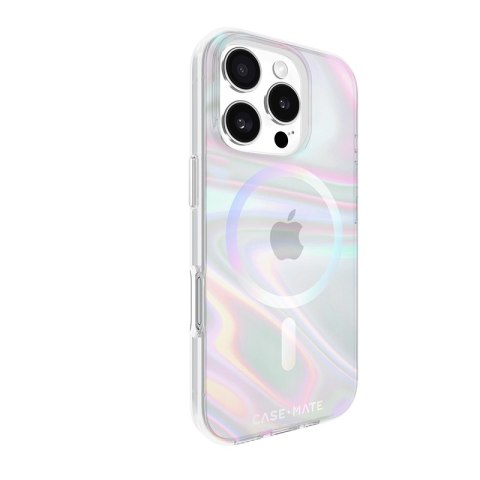 Case-Mate Soap Bubble MagSafe - Etui iPhone 16 Pro (Iridescent) Case-Mate Soap Bubble MagSafe - Etui iPhone 16 Pro (Iridescent)