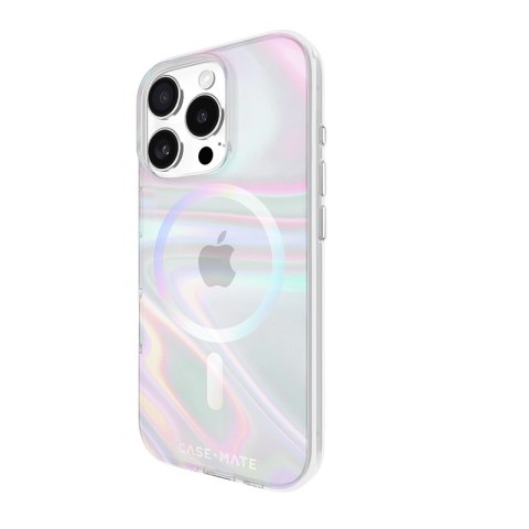 Case-Mate Soap Bubble MagSafe - Etui iPhone 16 Pro (Iridescent) Case-Mate Soap Bubble MagSafe - Etui iPhone 16 Pro (Iridescent)