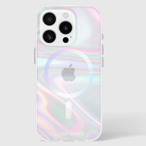 Case-Mate Soap Bubble MagSafe - Etui iPhone 16 Pro (Iridescent) Case-Mate Soap Bubble MagSafe - Etui iPhone 16 Pro (Iridescent)